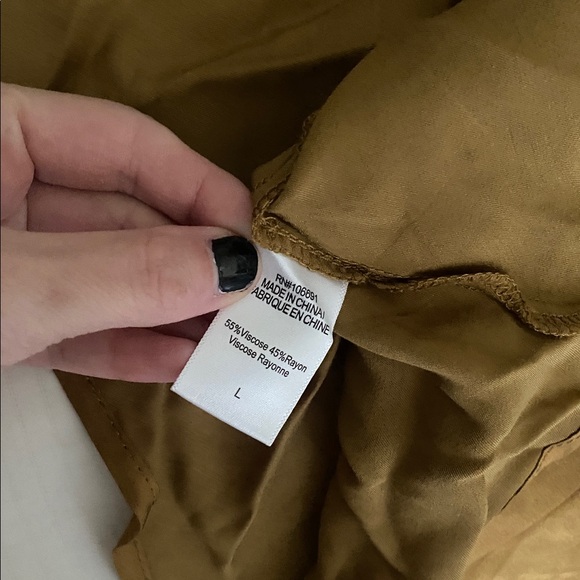 Young Fabulous and Broke Copper Silk Dress L - Picture 7 of 7